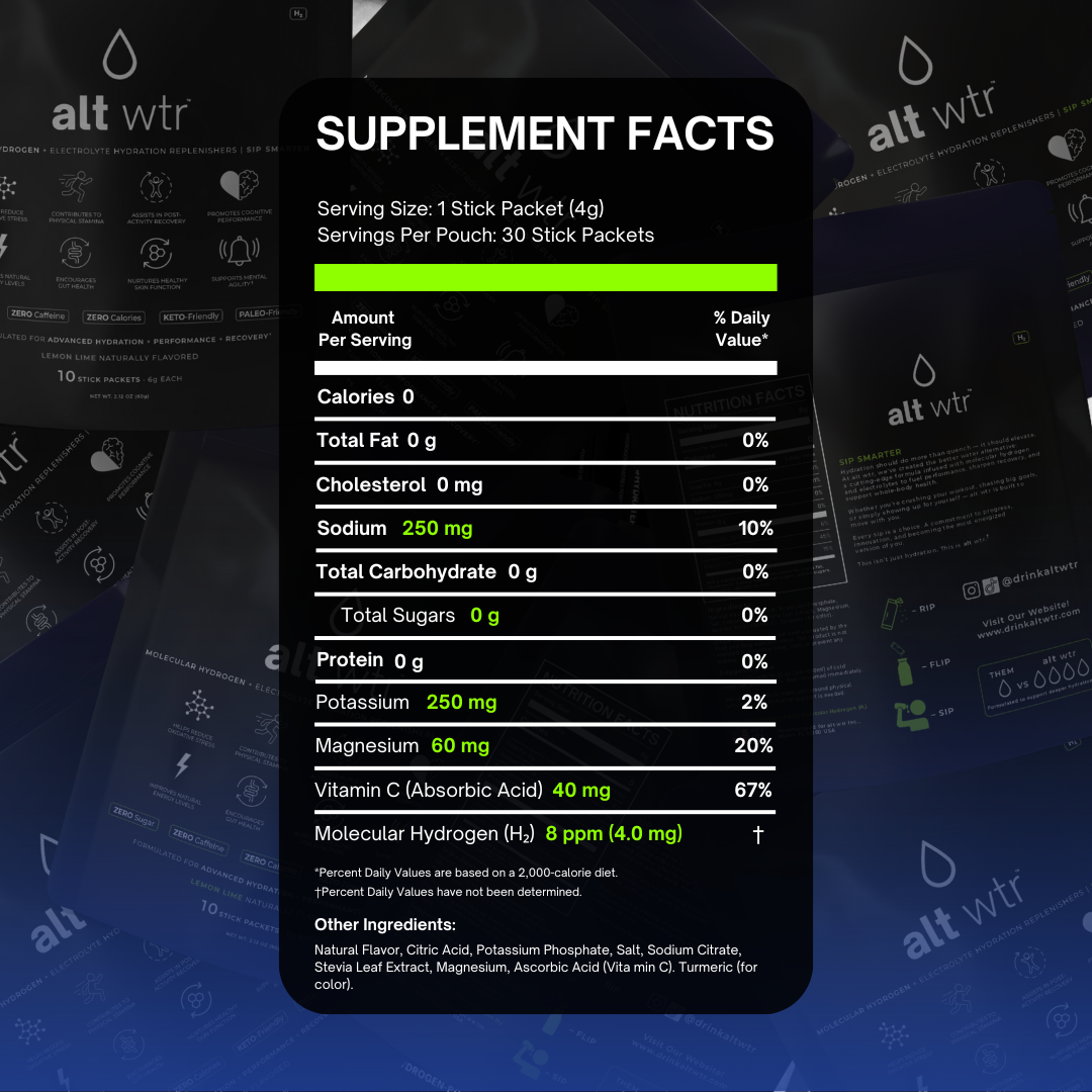alt wtr Cellular Hydration Packets